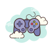 Video game controller icon